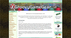 Desktop Screenshot of groovygamegear.com